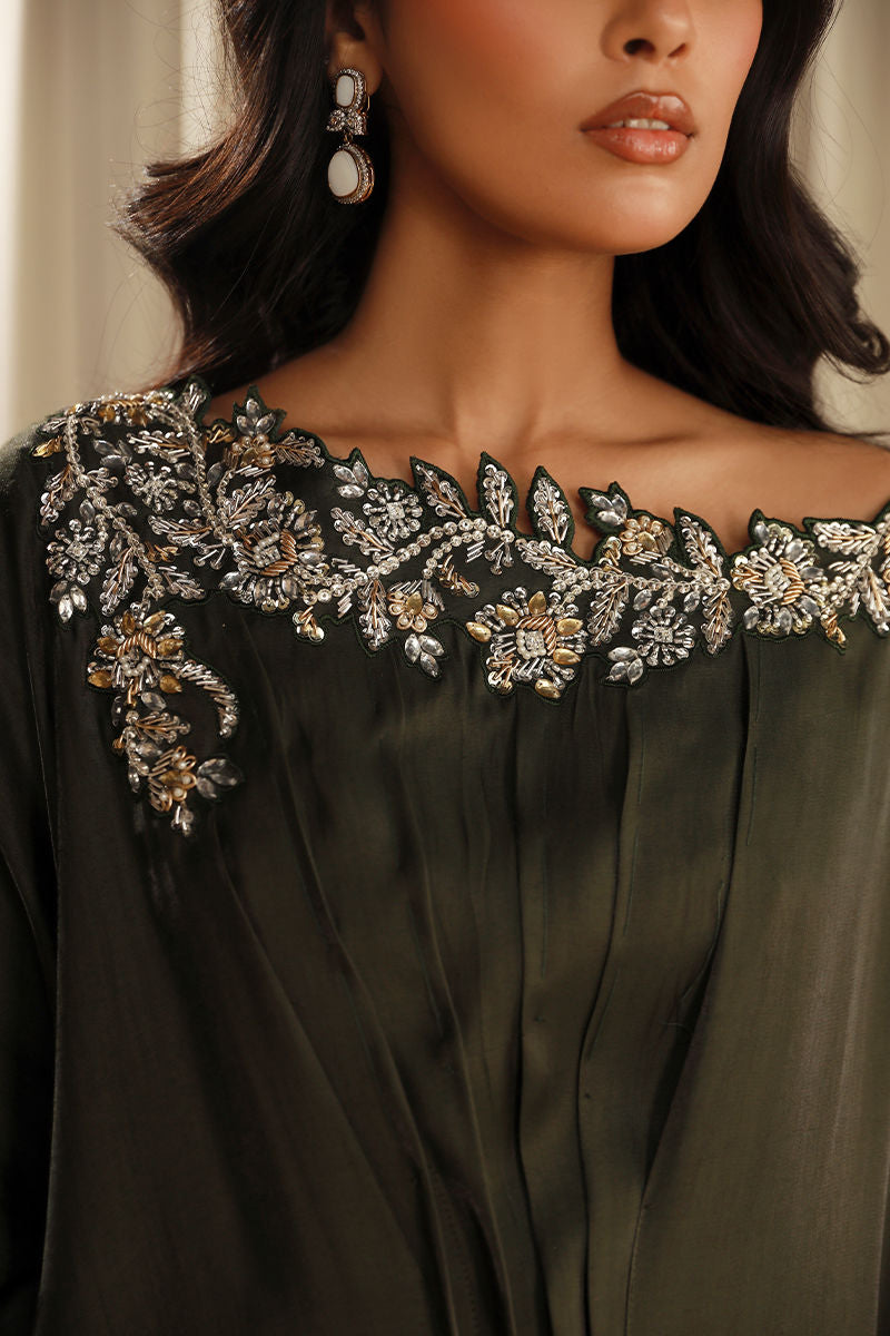 Fatima Khan | Sahar Luxe | MAJESTIC OLIVE - Official Fatima Khan stockist in UK - Sakeena London