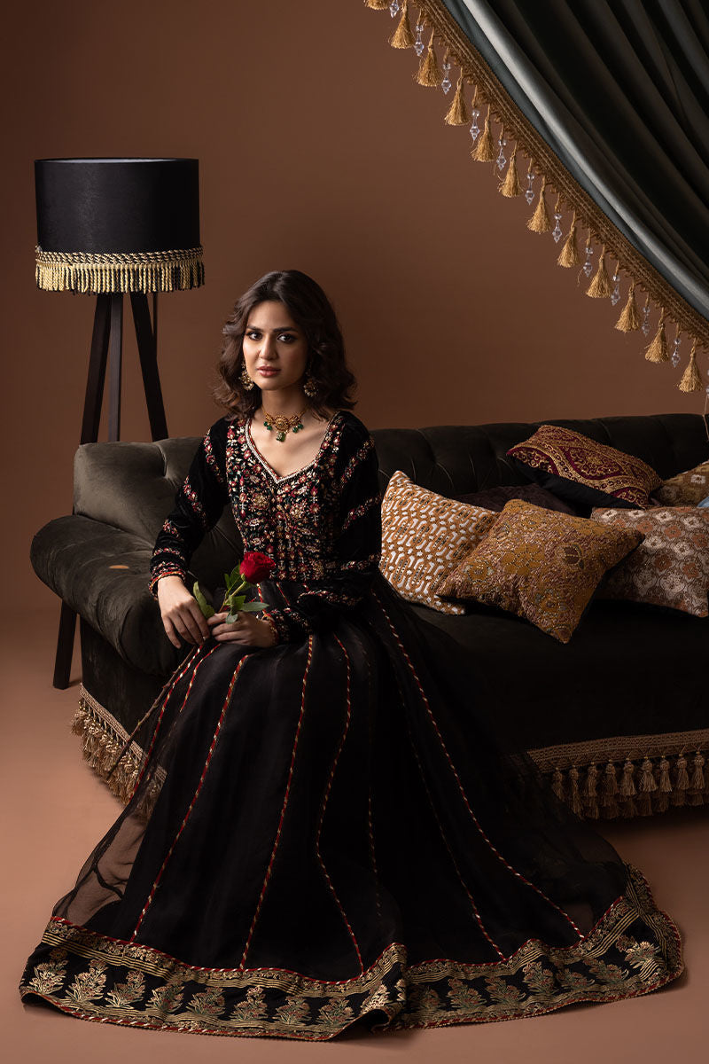 Ansab Jahangir | Bow Velvet Edit | ELAINE - Official Ansab Jahangir stockist in UK - Sakeena London