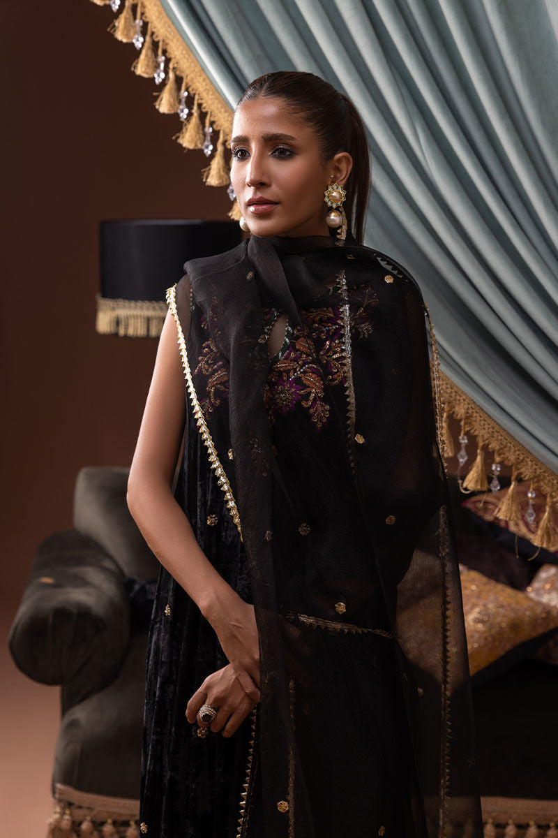 Ansab Jahangir | Bow Velvet Edit | DAPHNE - Official Ansab Jahangir stockist in UK - Sakeena London