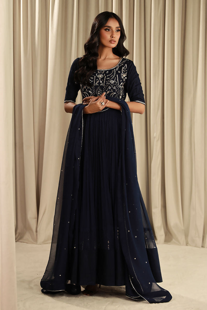 Fatima Khan | Sahar Luxe | TWILIGHT NAVY - Official Fatima Khan stockist in UK - Sakeena London