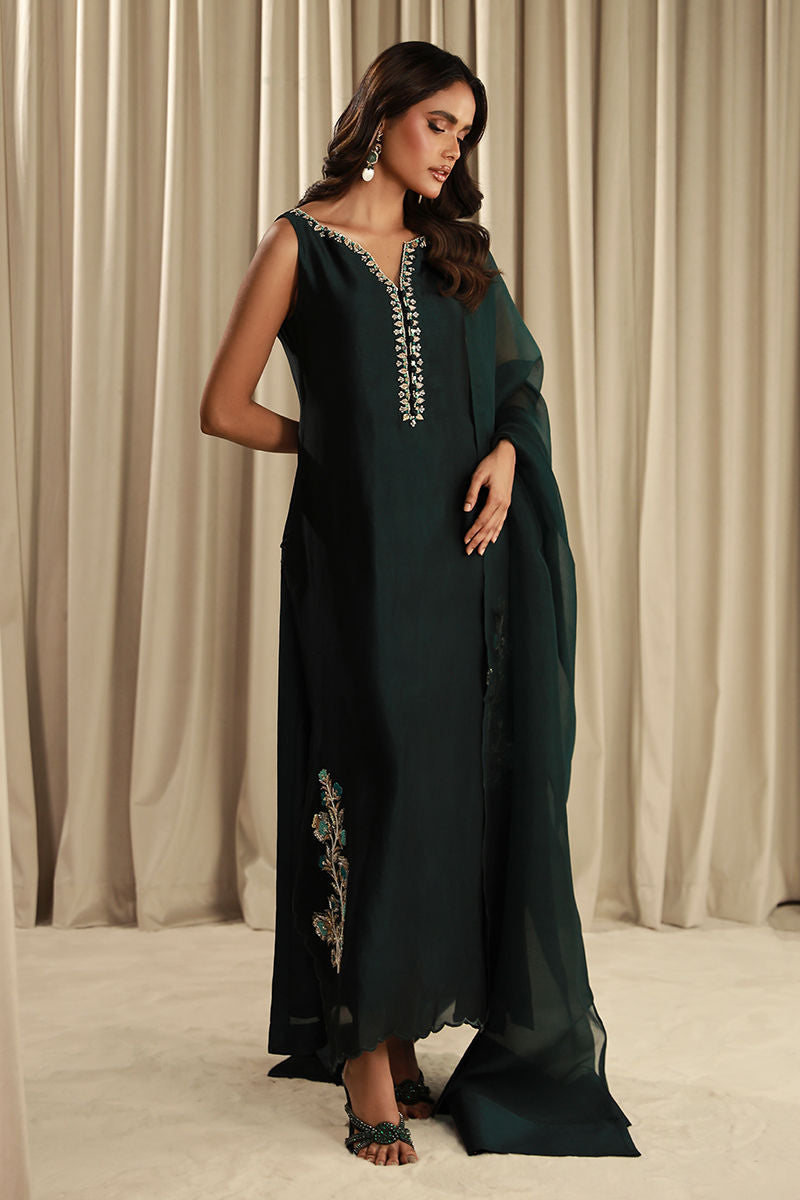 Fatima Khan | Sahar Luxe | TEAL DREAM - Official Fatima Khan stockist in UK - Sakeena London