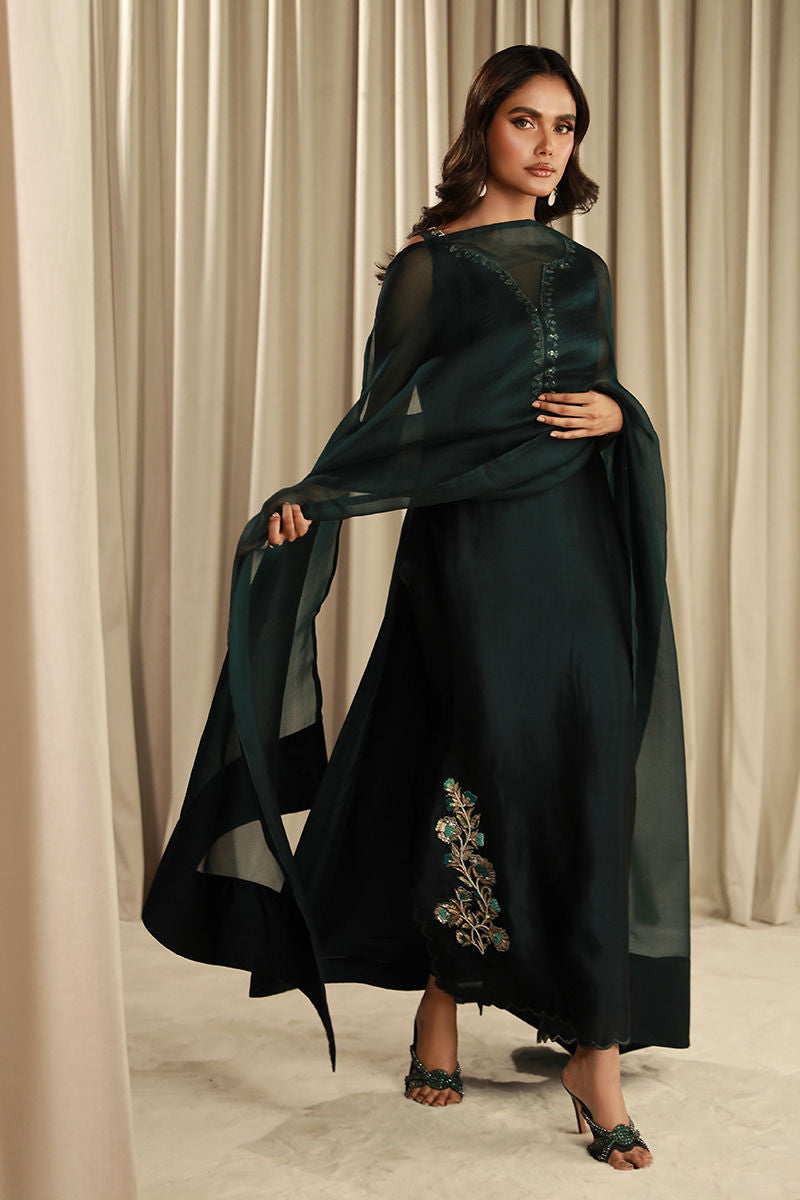 Fatima Khan | Sahar Luxe | TEAL DREAM - Official Fatima Khan stockist in UK - Sakeena London