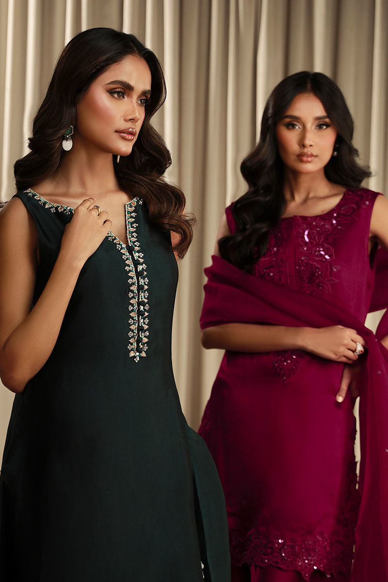 Fatima Khan | Sahar Luxe | VIVID MAGENTA - Official Fatima Khan stockist in UK - Sakeena London