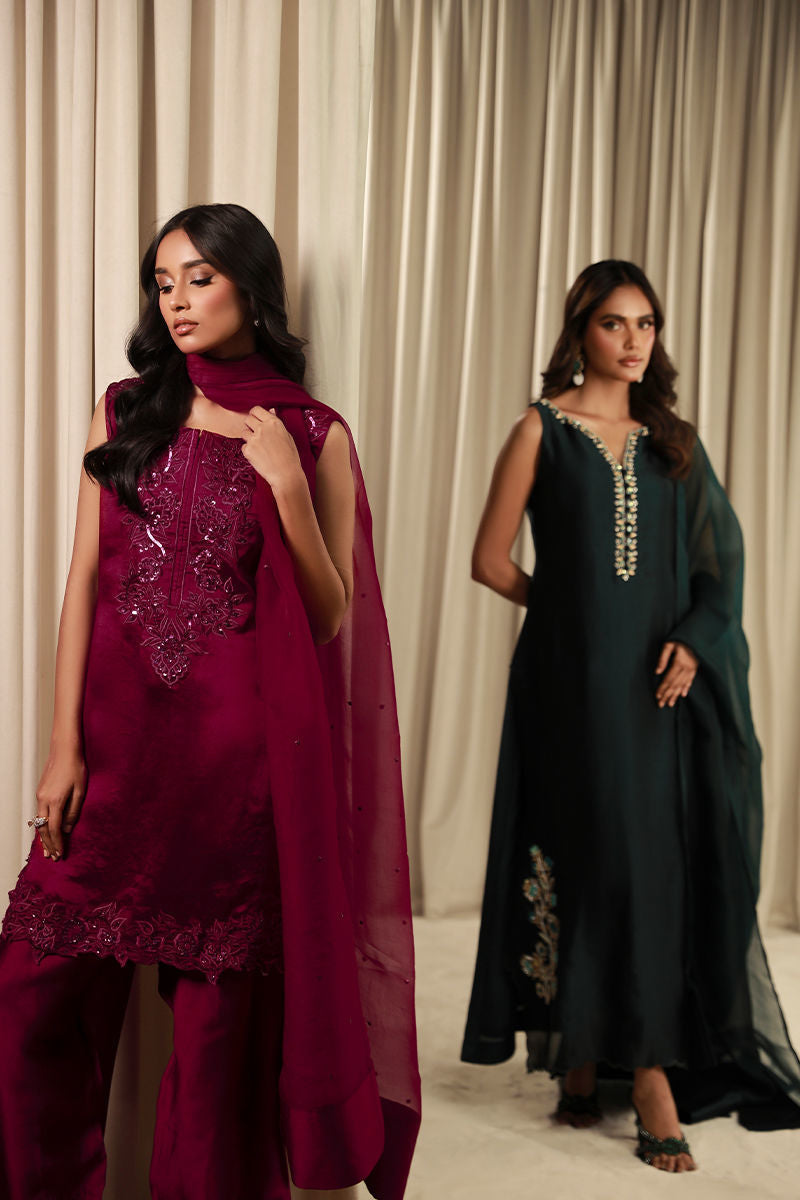 Fatima Khan | Sahar Luxe | VIVID MAGENTA - Official Fatima Khan stockist in UK - Sakeena London
