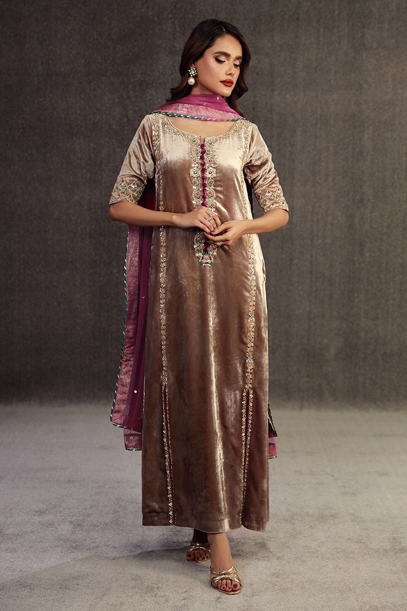Fatima Khan | Anan Velvet Edit | Naira - Official Fatima Khan stockist in UK - Sakeena London