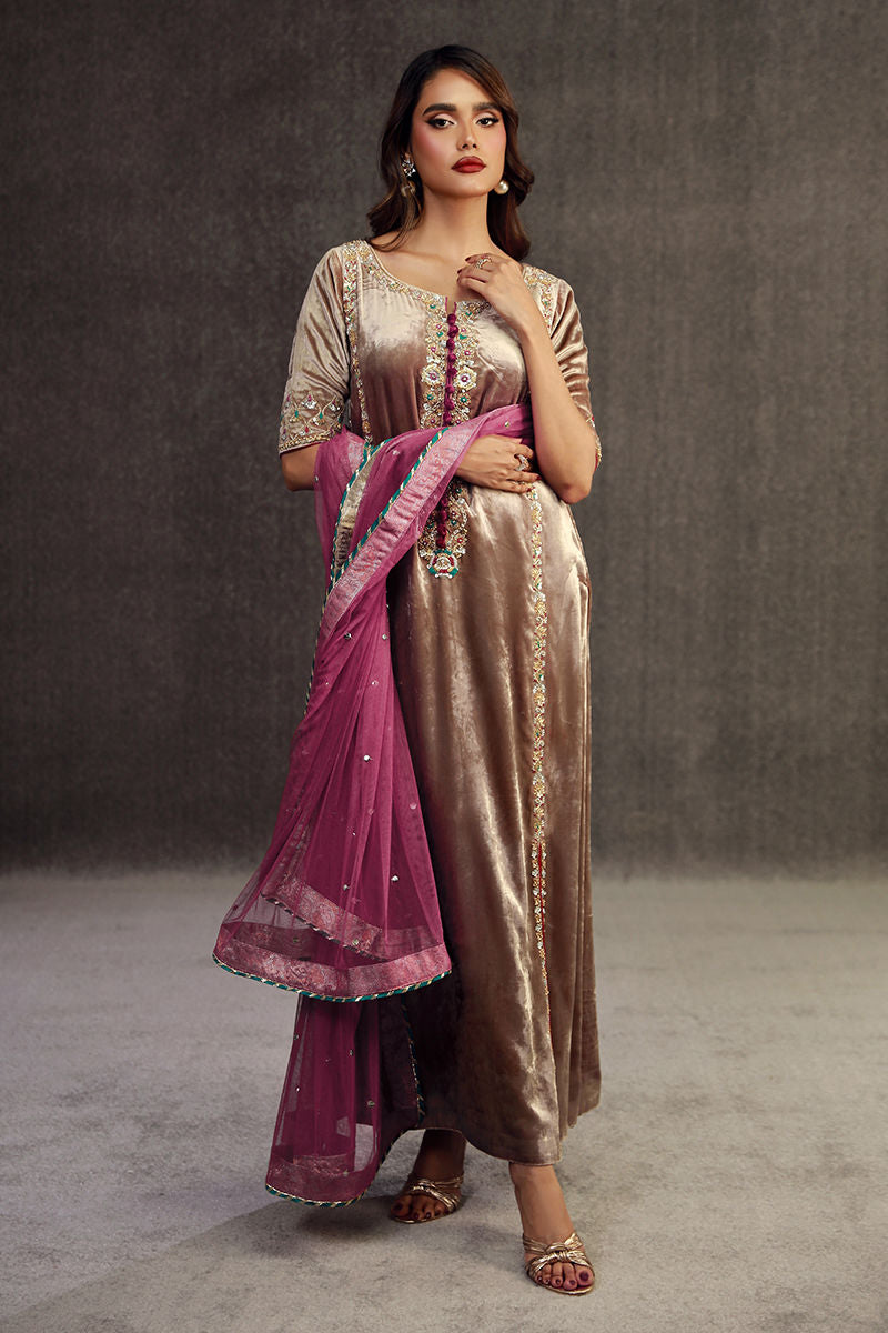 Fatima Khan | Anan Velvet Edit | Naira - Official Fatima Khan stockist in UK - Sakeena London