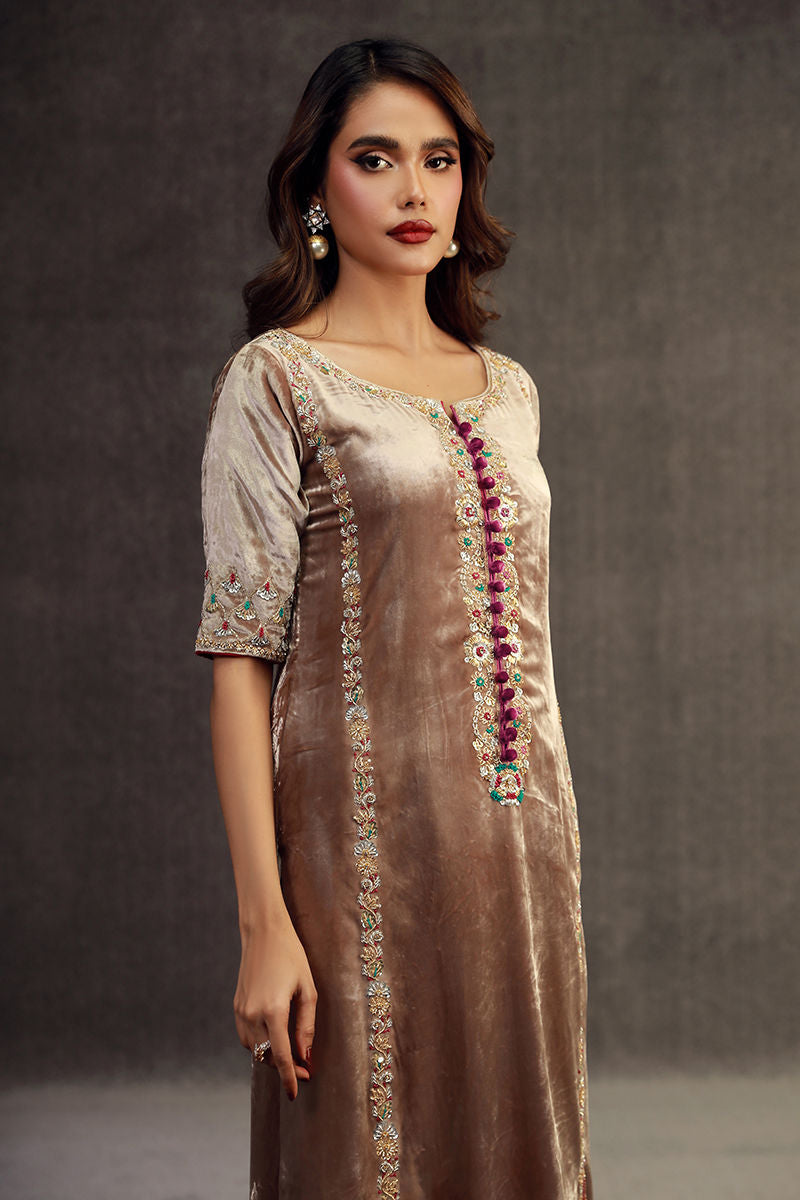 Fatima Khan | Anan Velvet Edit | Naira - Official Fatima Khan stockist in UK - Sakeena London