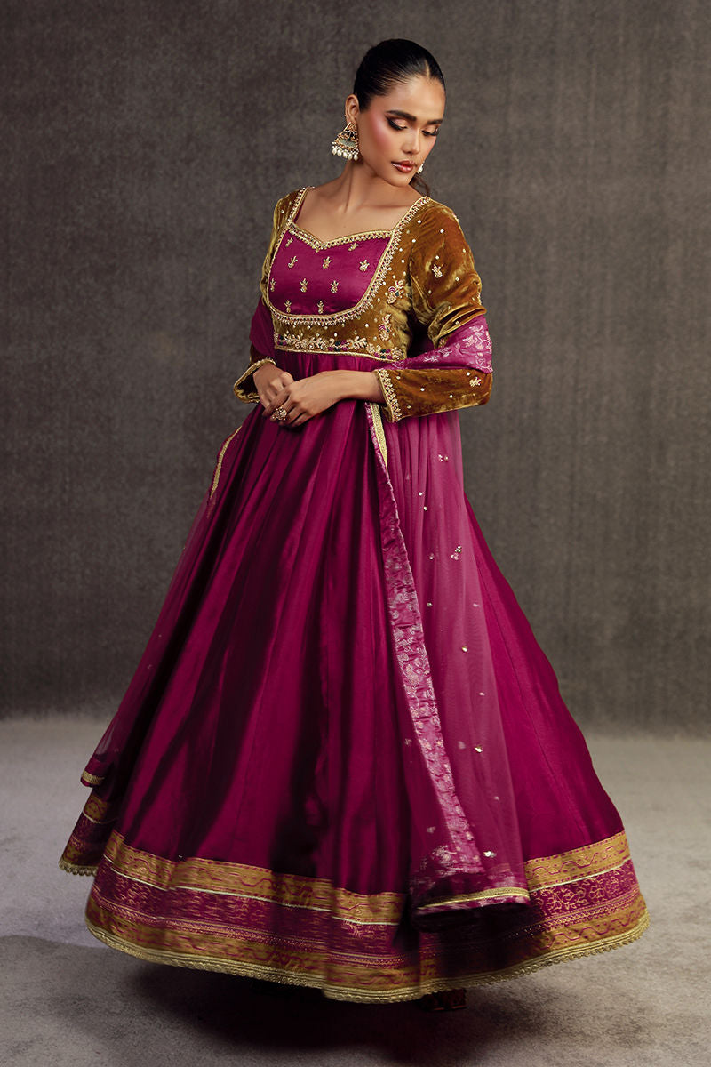 Fatima Khan | Anan Velvet Edit | Heyam - Official Fatima Khan stockist in UK - Sakeena London