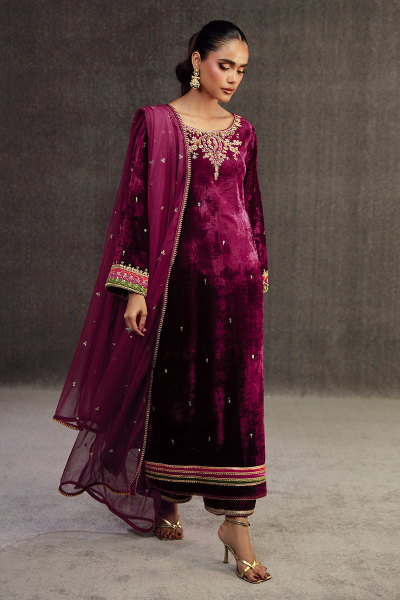 Fatima Khan | Anan Velvet Edit | Pariza - Official Fatima Khan stockist in UK - Sakeena London