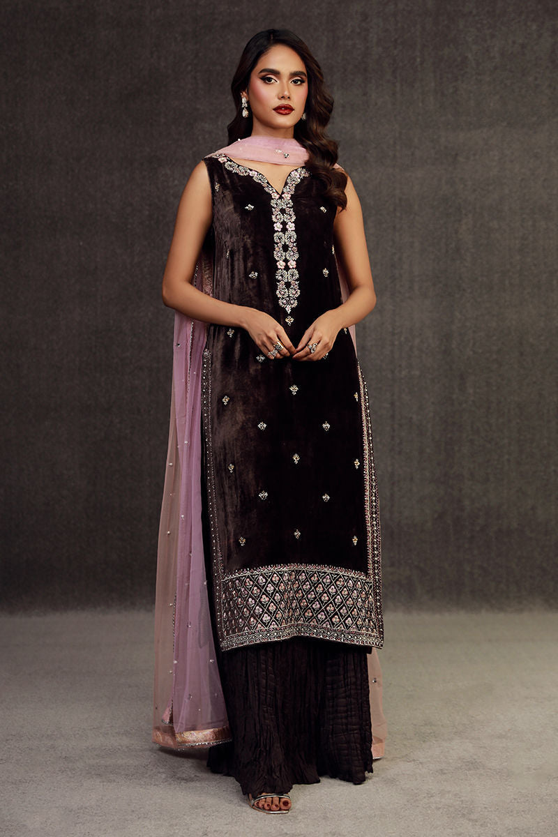 Fatima Khan | Anan Velvet Edit | Ilham - Official Fatima Khan stockist in UK - Sakeena London