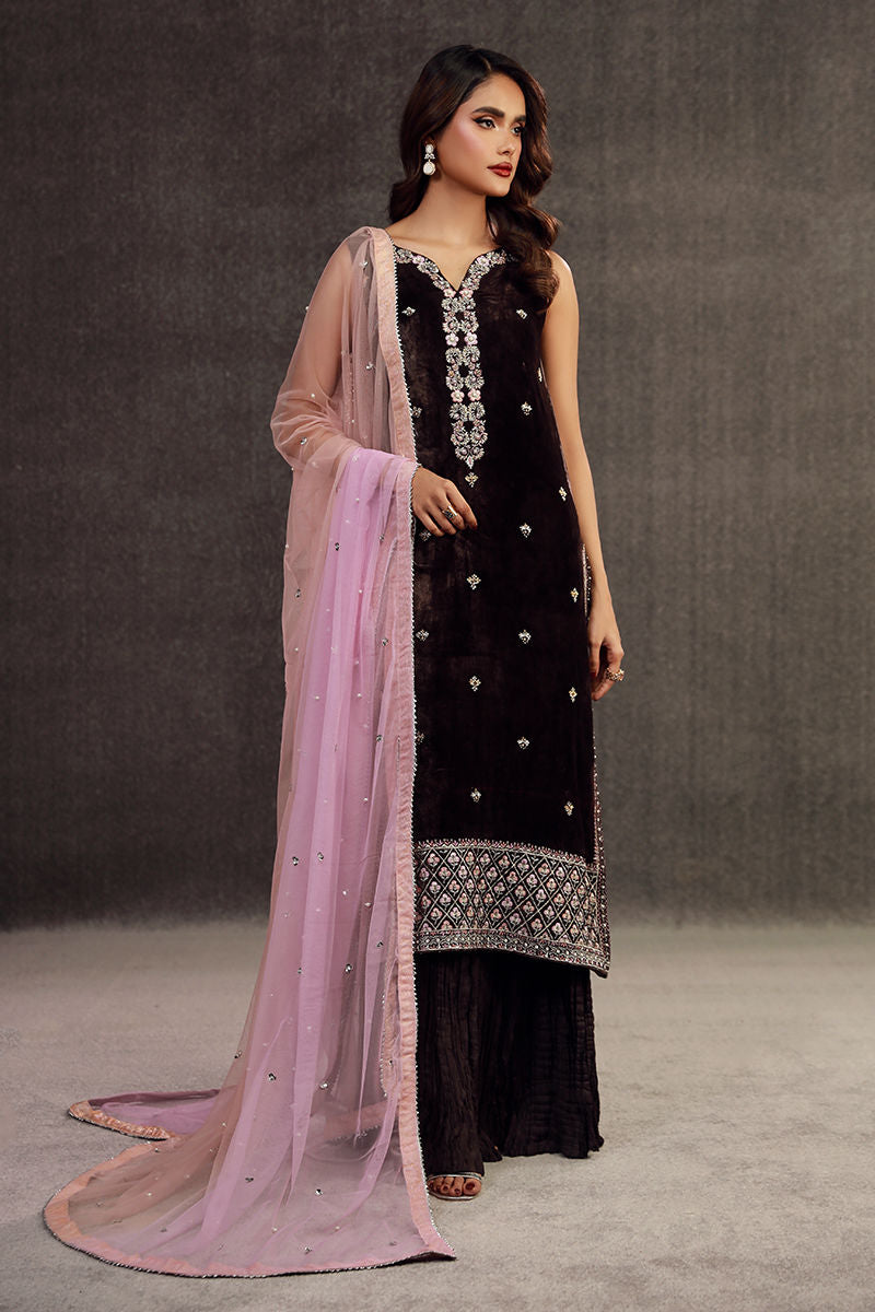 Fatima Khan | Anan Velvet Edit | Ilham - Official Fatima Khan stockist in UK - Sakeena London