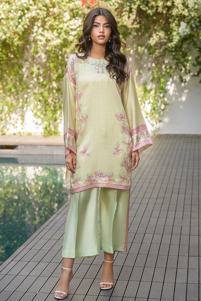 Fatima Khan | Eid Digital Silk Prints | Blossoms - Official Fatima Khan stockist in UK - Sakeena London