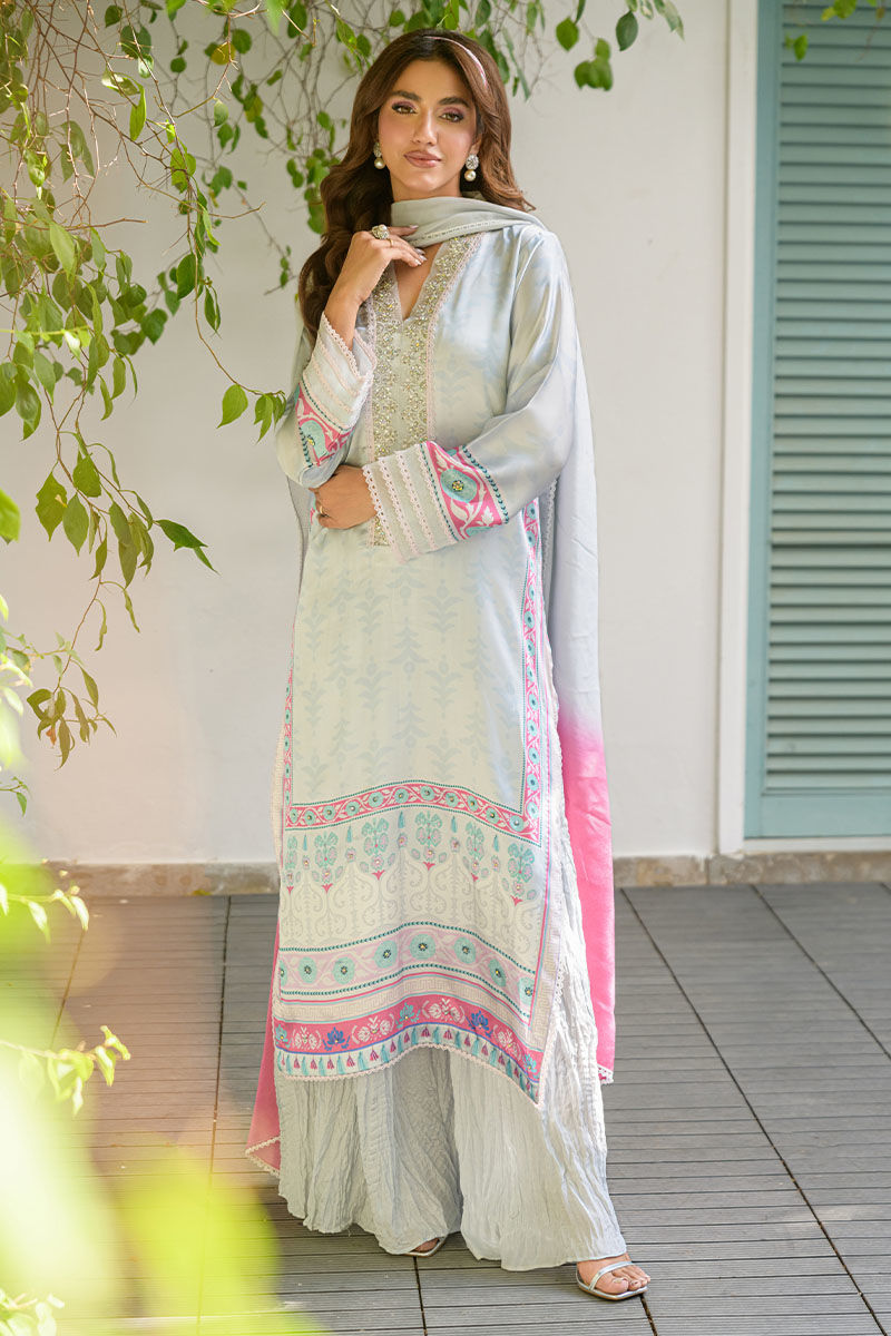 Fatima Khan | Eid Digital Silk Prints | Mod Sky - Official Fatima Khan stockist in UK - Sakeena London