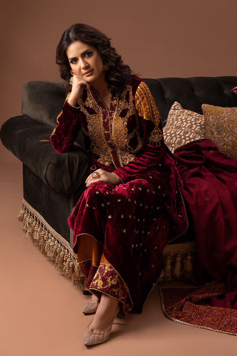 Ansab Jahangir | Bow Velvet Edit | IRENE - Official Ansab Jahangir stockist in UK - Sakeena London
