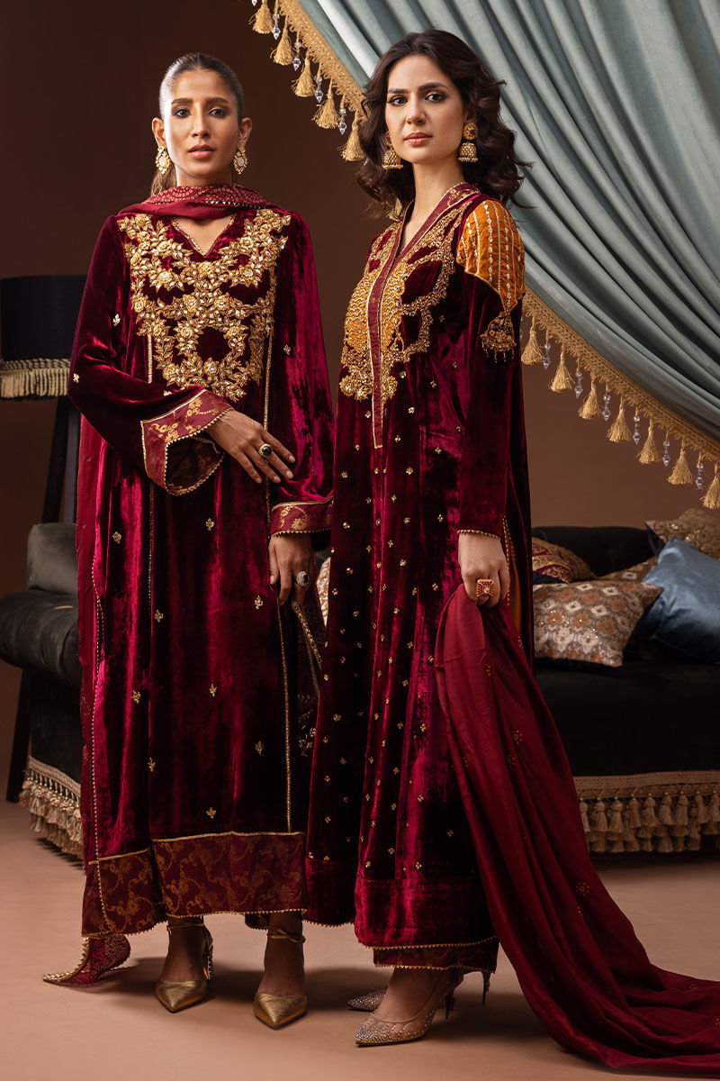 Ansab Jahangir | Bow Velvet Edit | IRENE - Official Ansab Jahangir stockist in UK - Sakeena London
