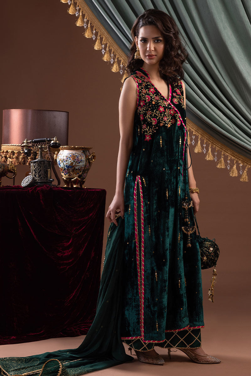 Ansab Jahangir | Bow Velvet Edit | FREYA - Official Ansab Jahangir stockist in UK - Sakeena London