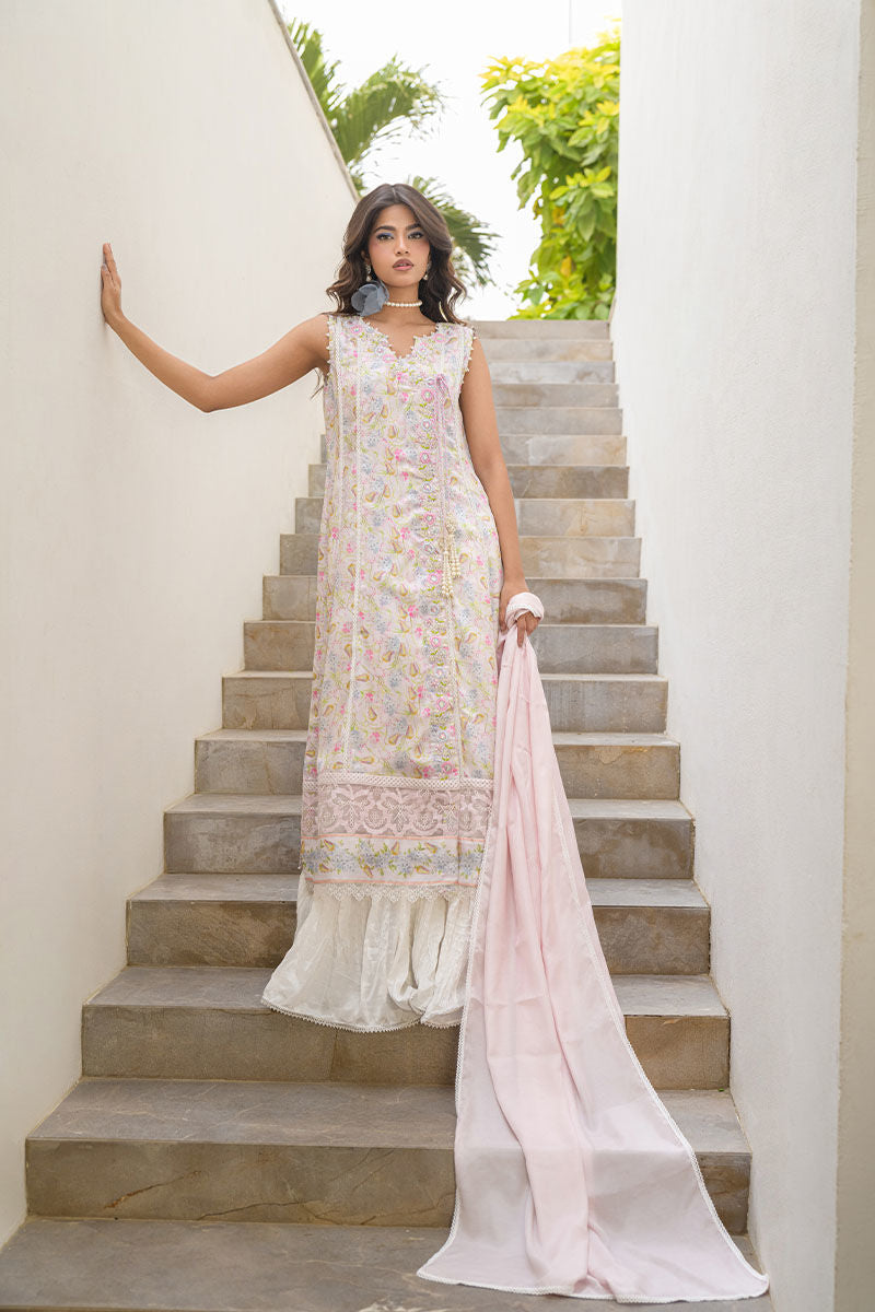 Fatima Khan | Eid Digital Silk Prints | Flora - Official Fatima Khan stockist in UK - Sakeena London