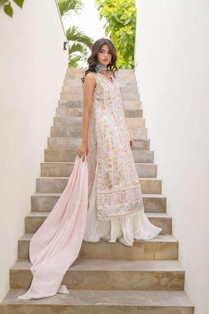 Fatima Khan | Eid Digital Silk Prints | Flora - Official Fatima Khan stockist in UK - Sakeena London