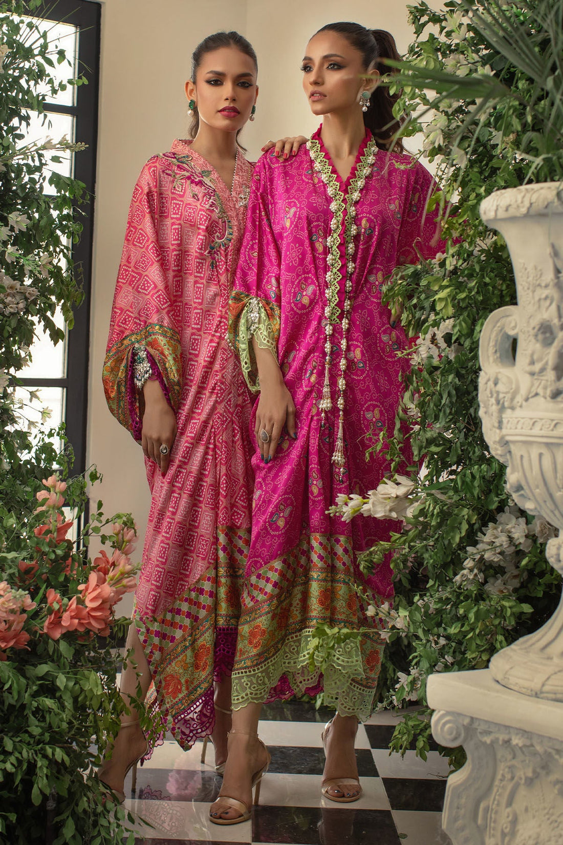 Annus Abrar | Luxe Silk Pret | SHAREEN - Official Annus Abrar stockist in UK - Sakeena London
