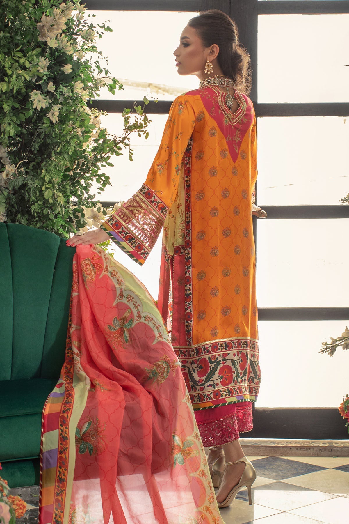 Annus Abrar | Luxe Silk Pret | SABRINA - Official Annus Abrar stockist in UK - Sakeena London
