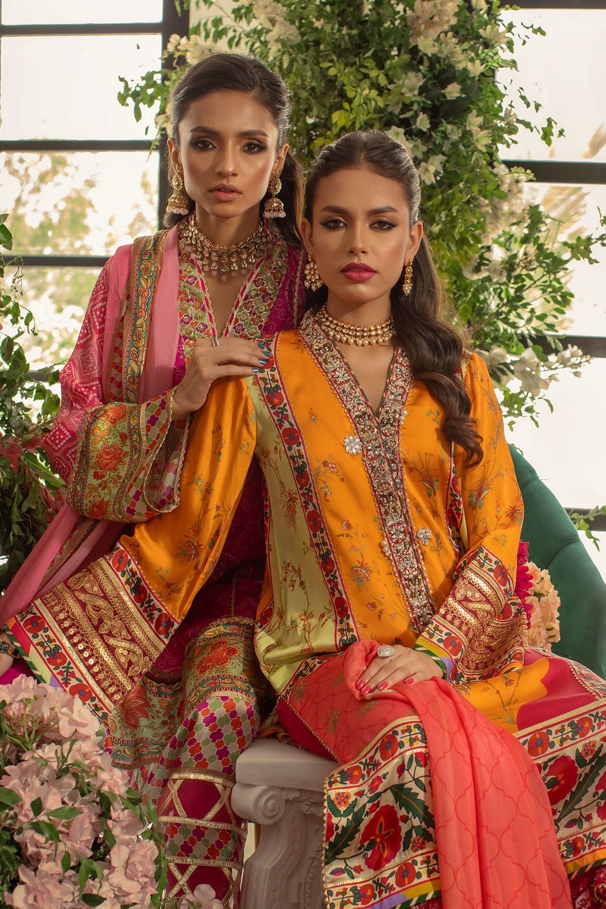 Annus Abrar | Luxe Silk Pret | SABRINA - Official Annus Abrar stockist in UK - Sakeena London