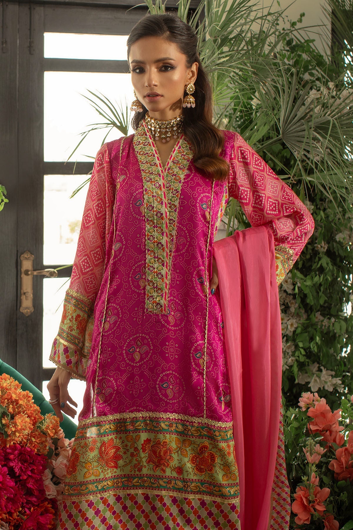 Annus Abrar | Luxe Silk Pret | MEHLA - Official Annus Abrar stockist in UK - Sakeena London