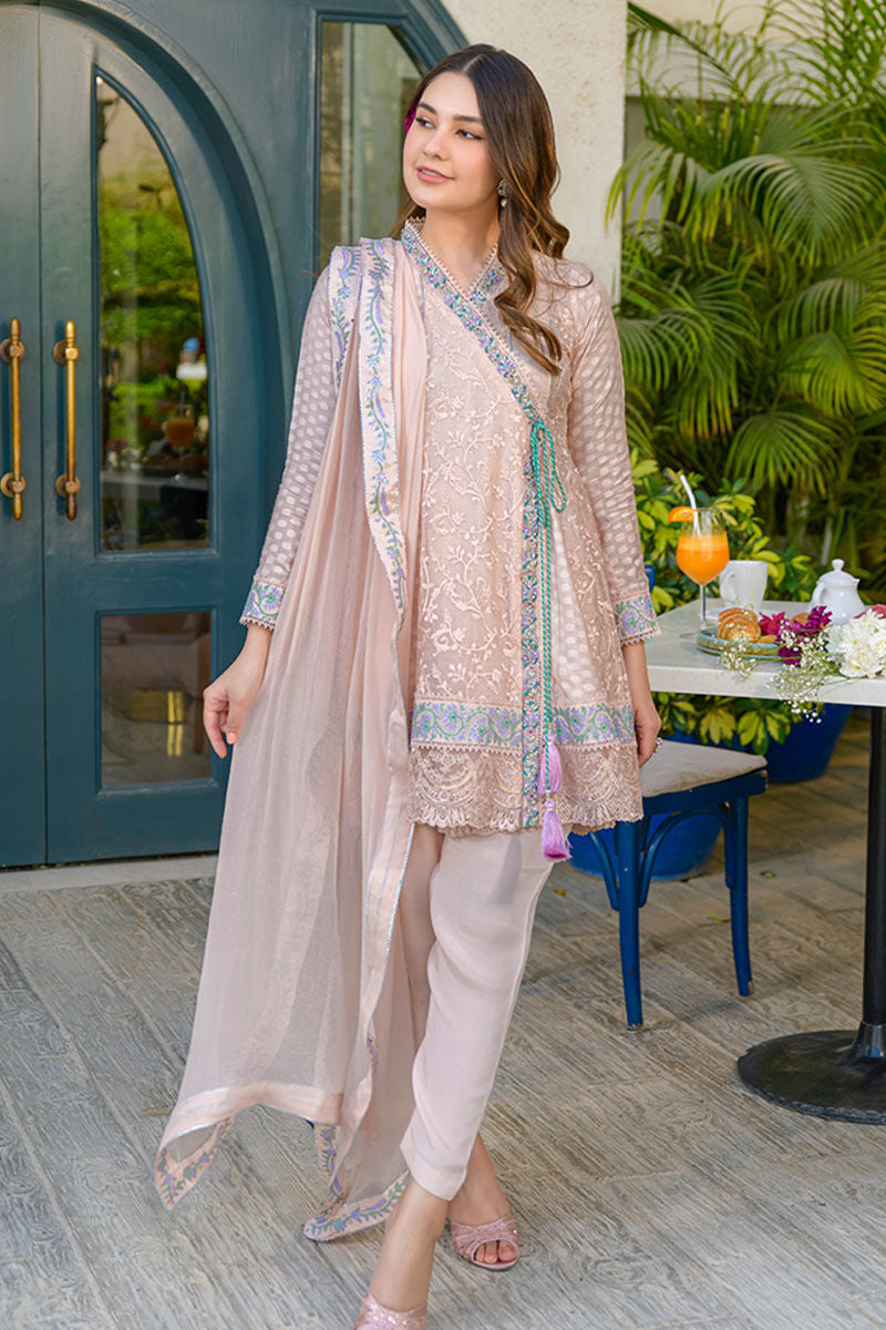 Fatima Khan | La Fleur Eid Edit | Peach Please - Official Fatima Khan stockist in UK - Sakeena London