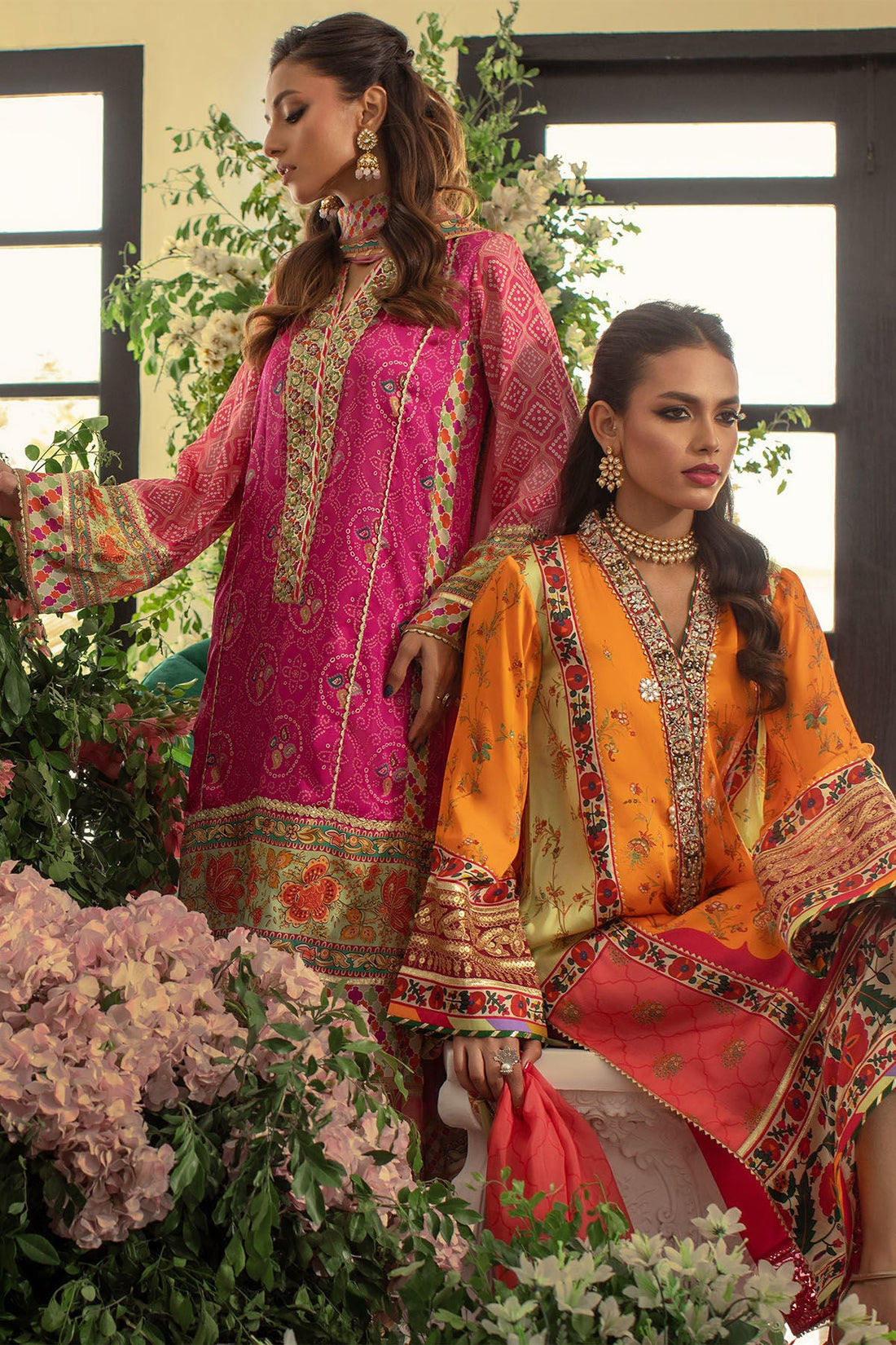 Annus Abrar | Luxe Silk Pret | MEHLA - Official Annus Abrar stockist in UK - Sakeena London