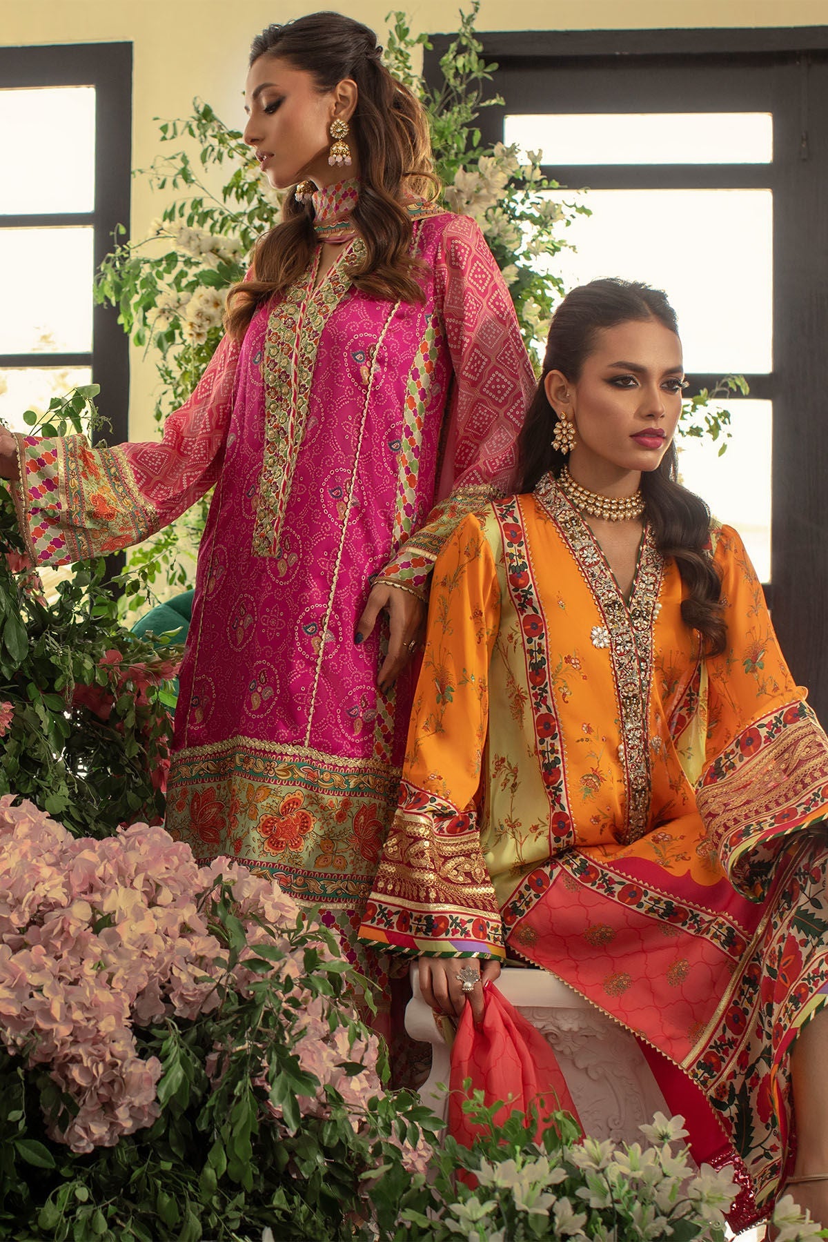 Annus Abrar | Luxe Silk Pret | SABRINA - Official Annus Abrar stockist in UK - Sakeena London