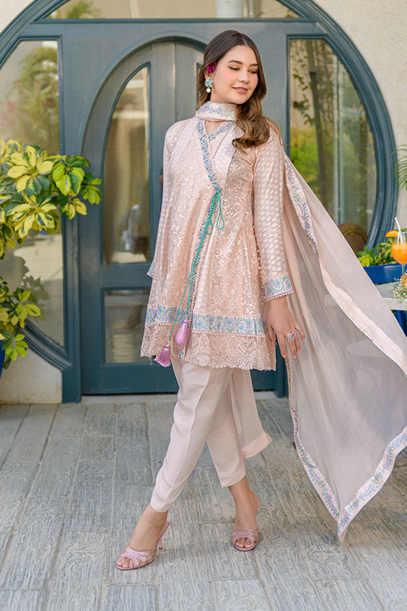 Fatima Khan | La Fleur Eid Edit | Peach Please - Official Fatima Khan stockist in UK - Sakeena London
