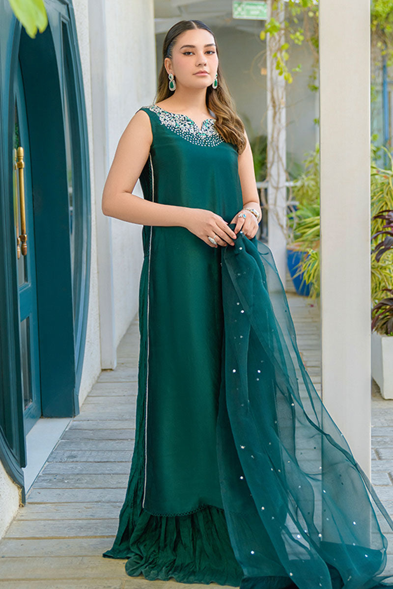 Fatima Khan | La Fleur Eid Edit | Viridity - Official Fatima Khan stockist in UK - Sakeena London