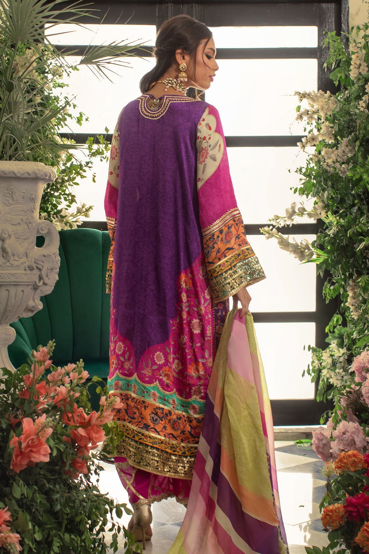 Annus Abrar | Luxe Silk Pret | RASHA - Official Annus Abrar stockist in UK - Sakeena London
