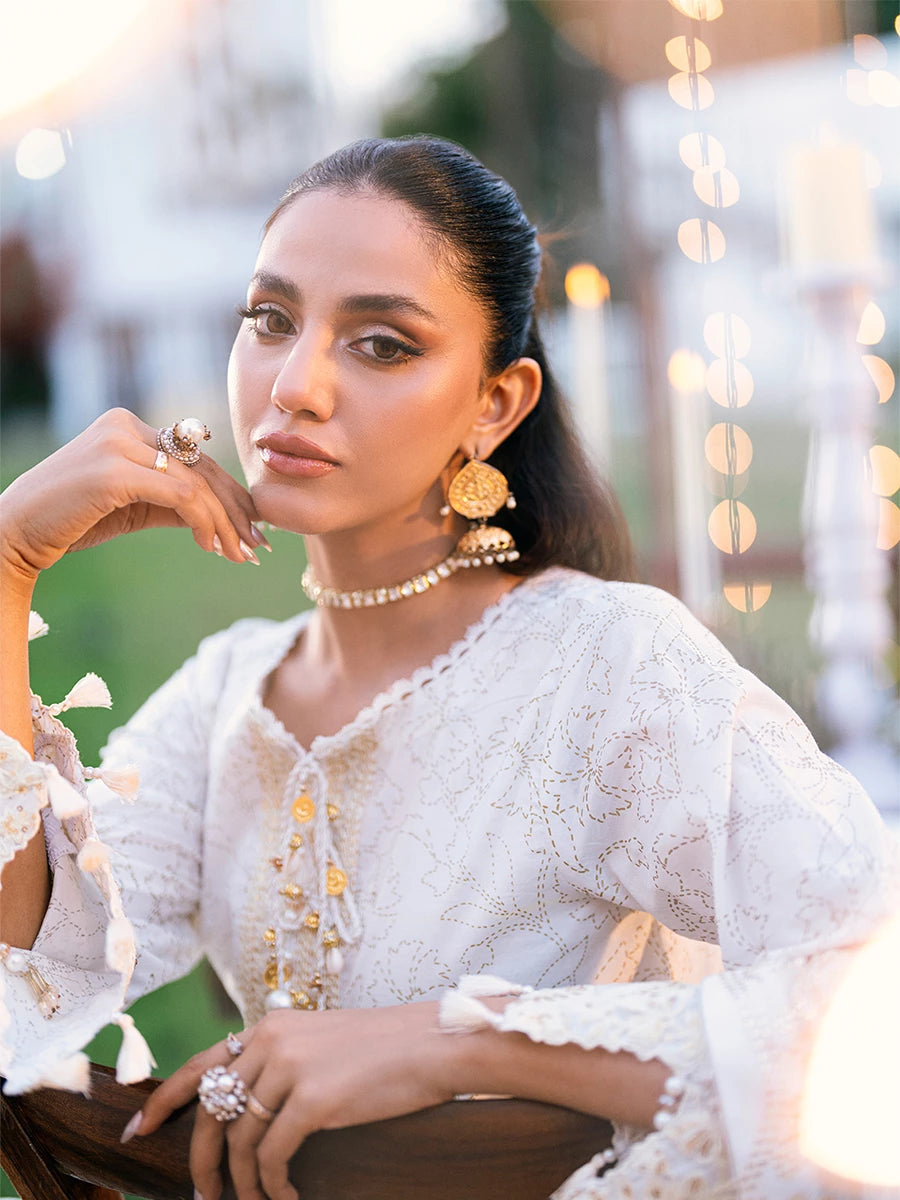 Salitex | Signature Festive Chiffon | UNS25WW001UT - Official Salitex stockist in UK - Sakeena London