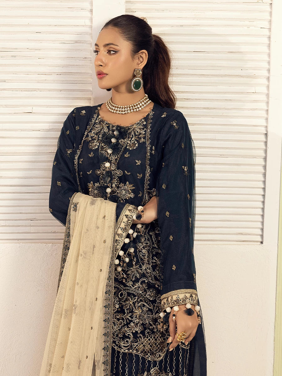 Salitex | Signature Festive Chiffon | SUNW6NO006UT - Official Salitex stockist in UK - Sakeena London