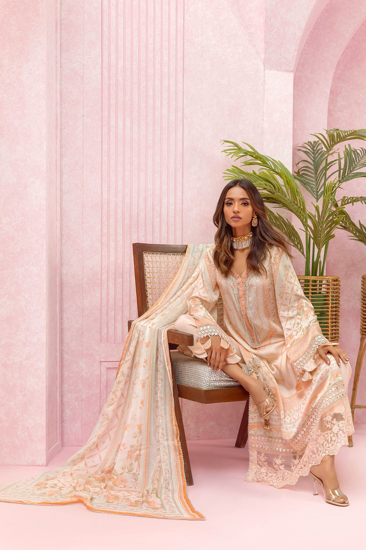 Annus Abrar | Luxe Silk Pret | ELYNA - Official Annus Abrar stockist in UK - Sakeena London