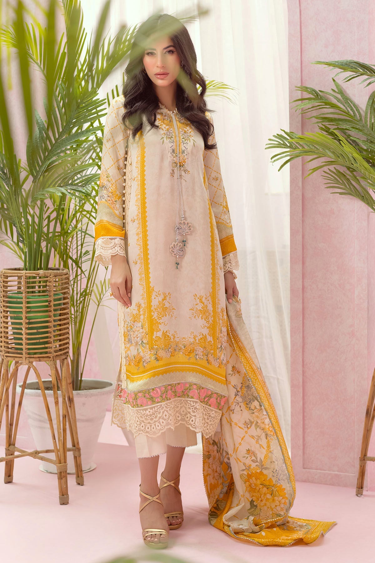 Annus Abrar | Luxe Silk Pret | NOEMIE - Official Annus Abrar stockist in UK - Sakeena London