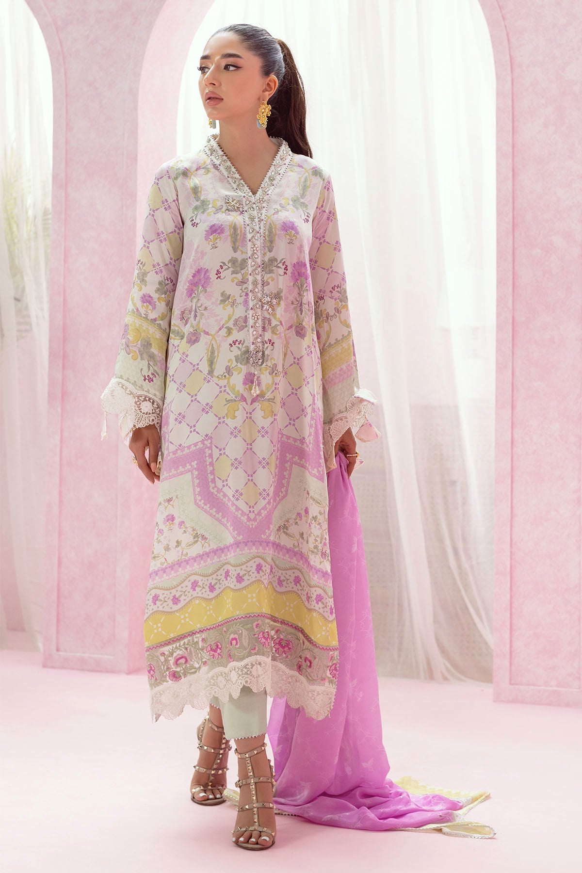 Annus Abrar | Luxe Silk Pret | REINE - Official Annus Abrar stockist in UK - Sakeena London