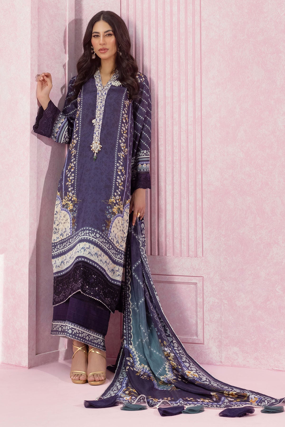 Annus Abrar | Luxe Silk Pret | ZOEY - Official Annus Abrar stockist in UK - Sakeena London