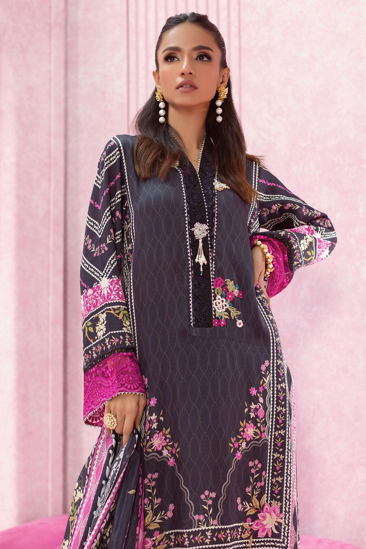 Annus Abrar | Luxe Silk Pret | MARIE - Official Annus Abrar stockist in UK - Sakeena London