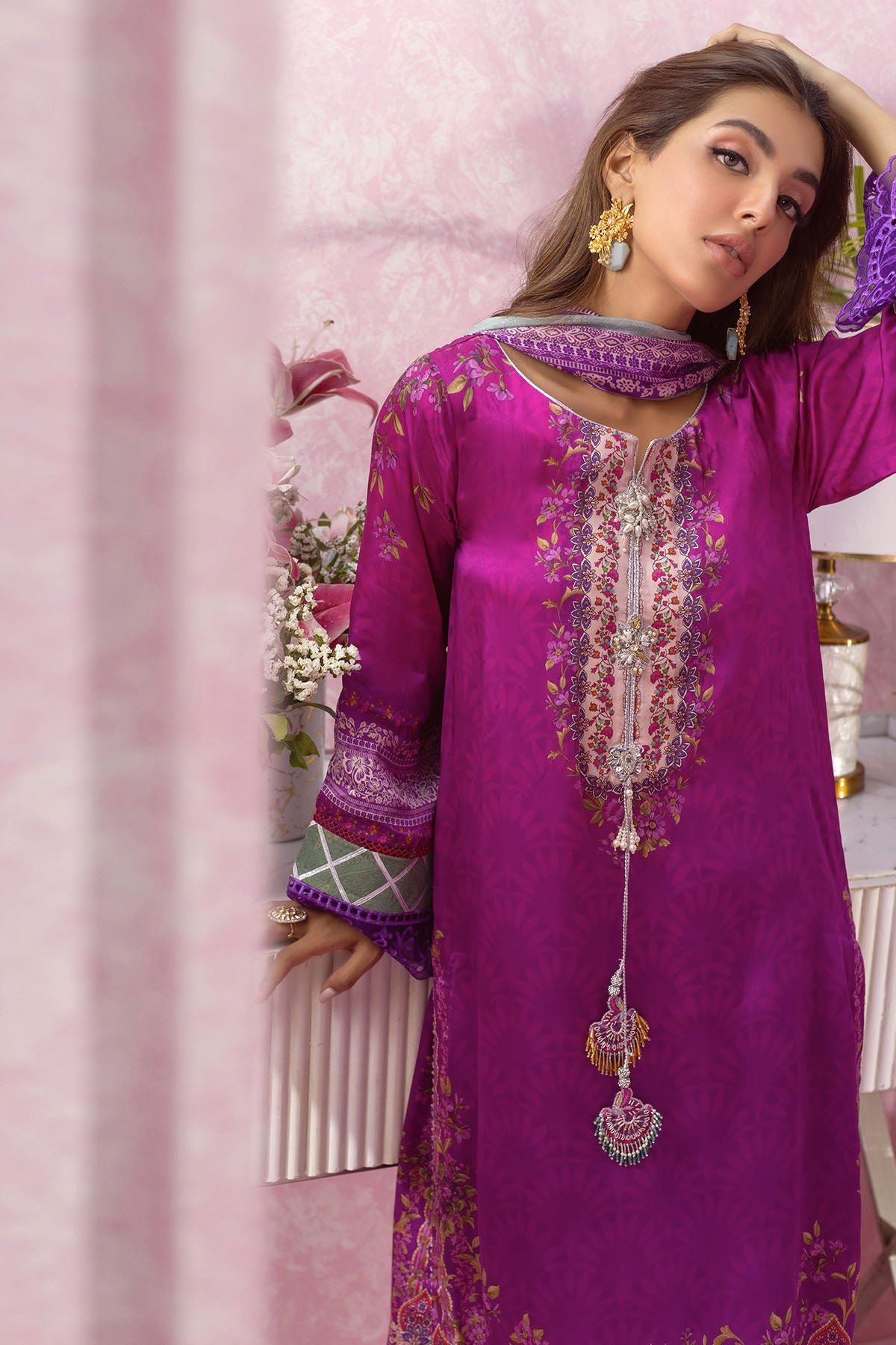 Annus Abrar | Luxe Silk Pret | ALIZE - Official Annus Abrar stockist in UK - Sakeena London