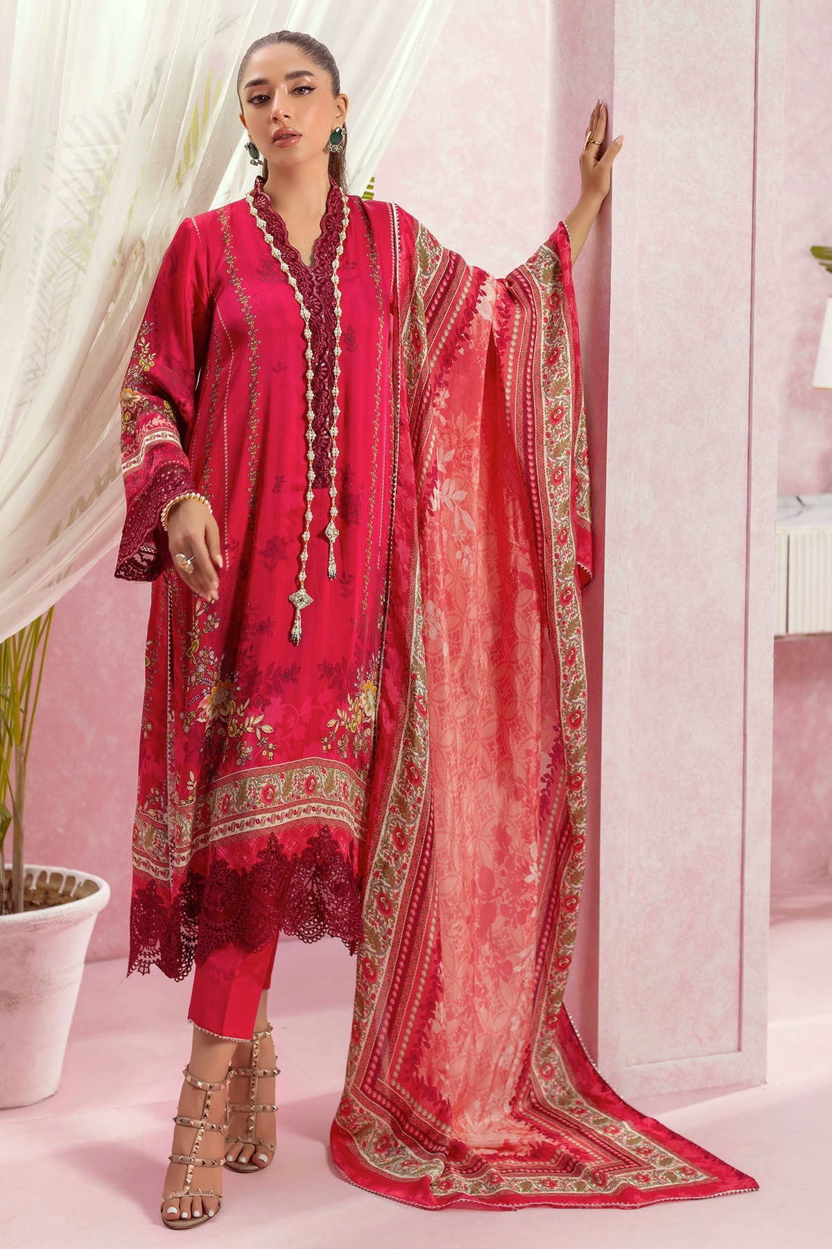 Annus Abrar | Luxe Silk Pret | HELENE - Official Annus Abrar stockist in UK - Sakeena London