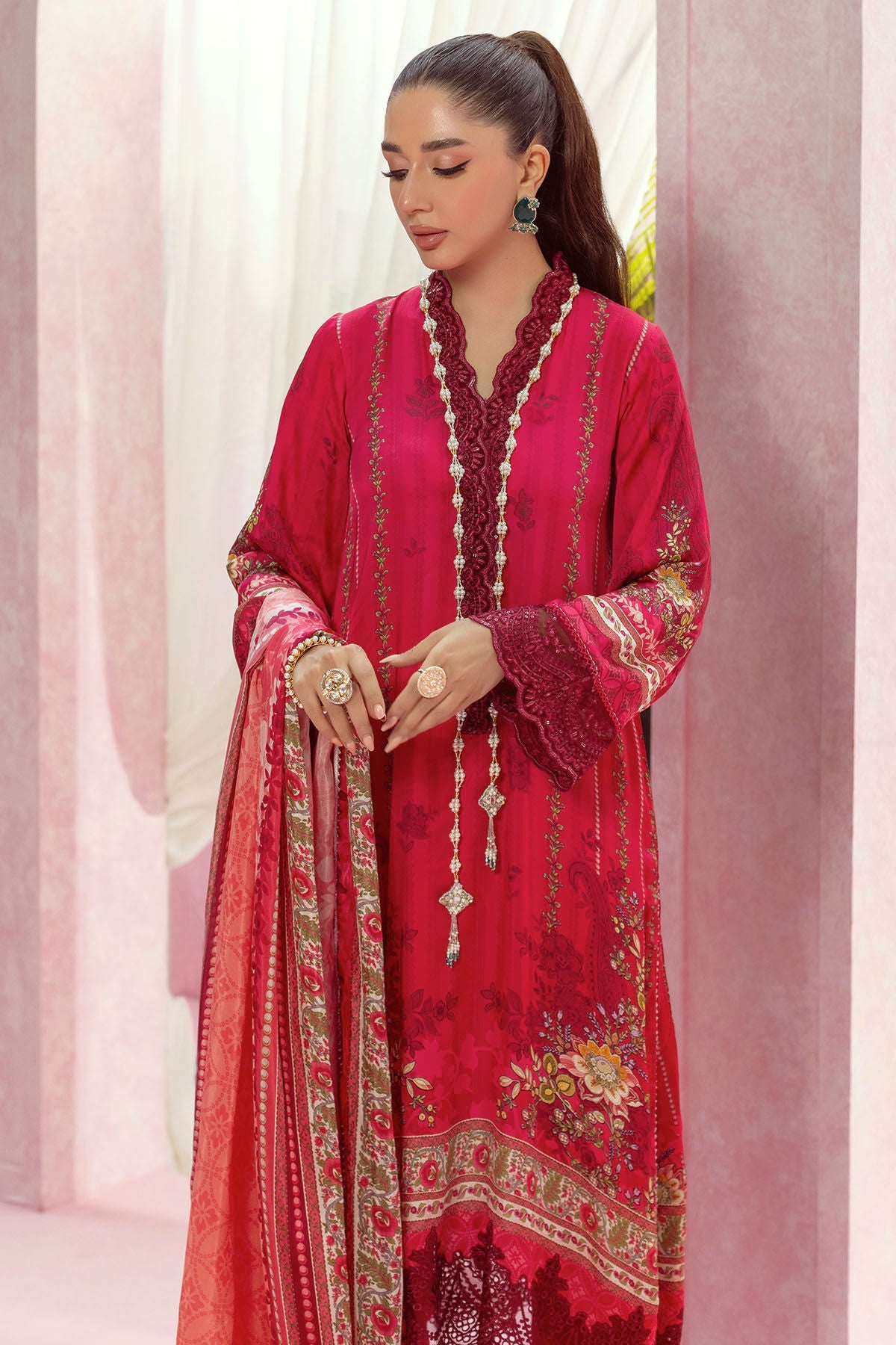 Annus Abrar | Luxe Silk Pret | HELENE - Official Annus Abrar stockist in UK - Sakeena London