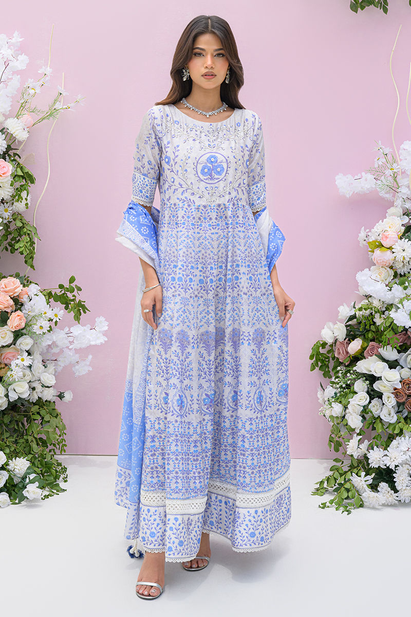 Fatima Khan | Prints and Petals | Azure Blue - Official Fatima Khan stockist in UK - Sakeena London
