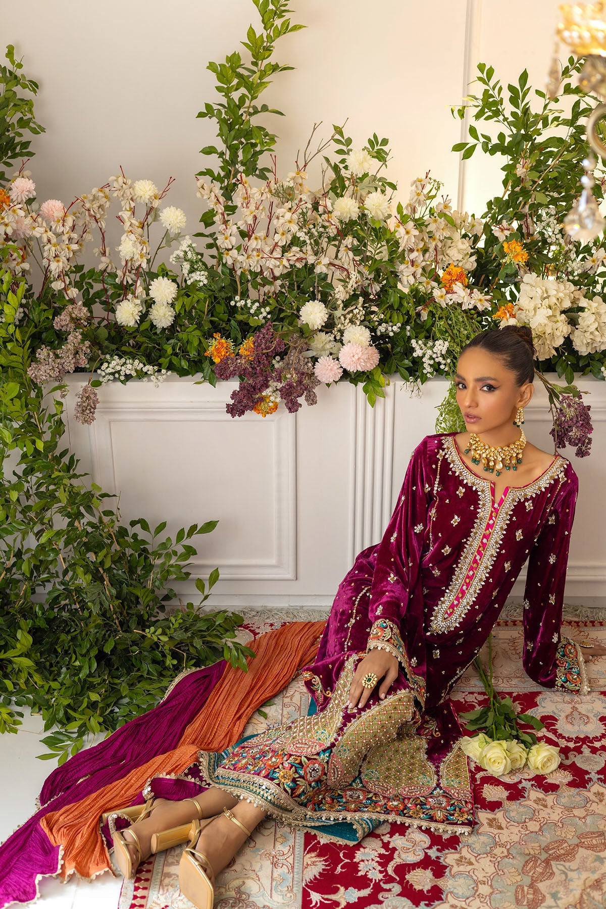 Annus Abrar | Semi Formals | SADAF - Official Annus Abrar stockist in UK - Sakeena London