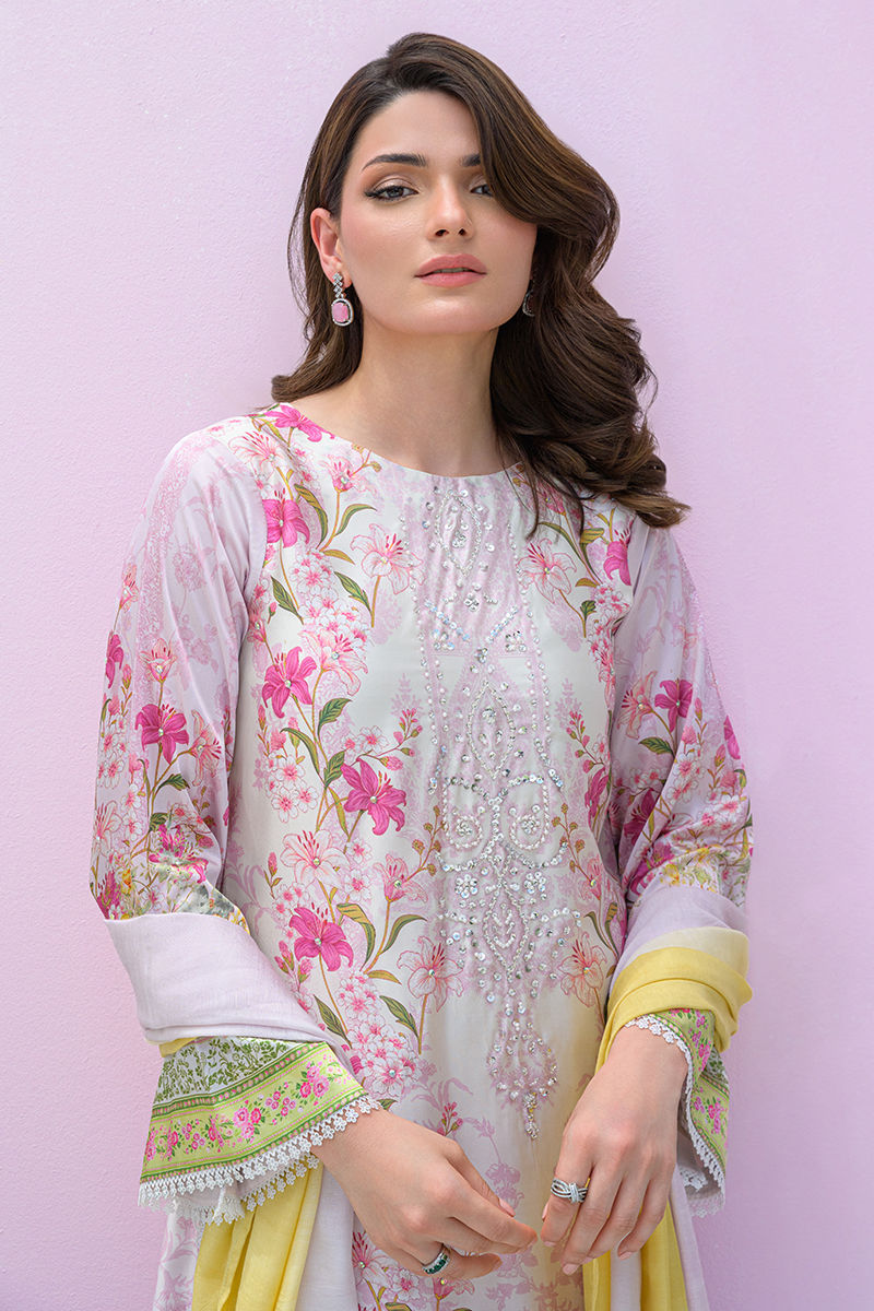 Fatima Khan | Eid Digital Silk Prints | Rose Reverie - Official Fatima Khan stockist in UK - Sakeena London