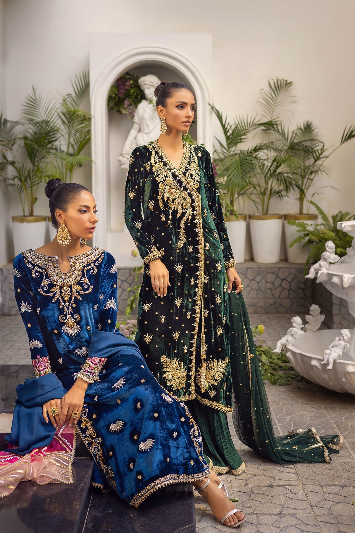 Annus Abrar | Semi Formals | PALAK - Official Annus Abrar stockist in UK - Sakeena London