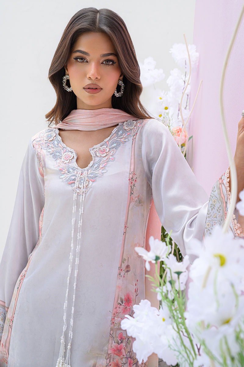 Fatima Khan | Eid Digital Silk Prints | Oriental Haze - Official Fatima Khan stockist in UK - Sakeena London