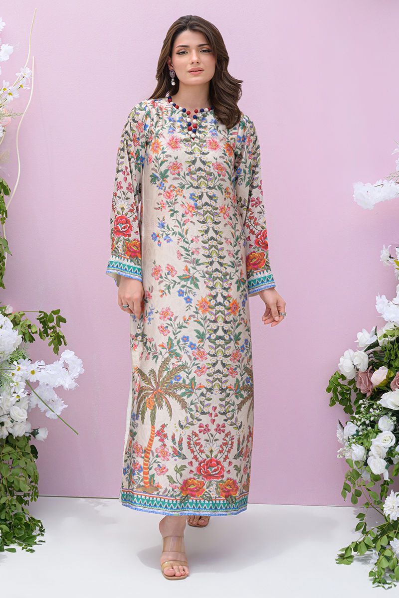 Fatima Khan | Eid Digital Silk Prints | Wildflower - Official Fatima Khan stockist in UK - Sakeena London