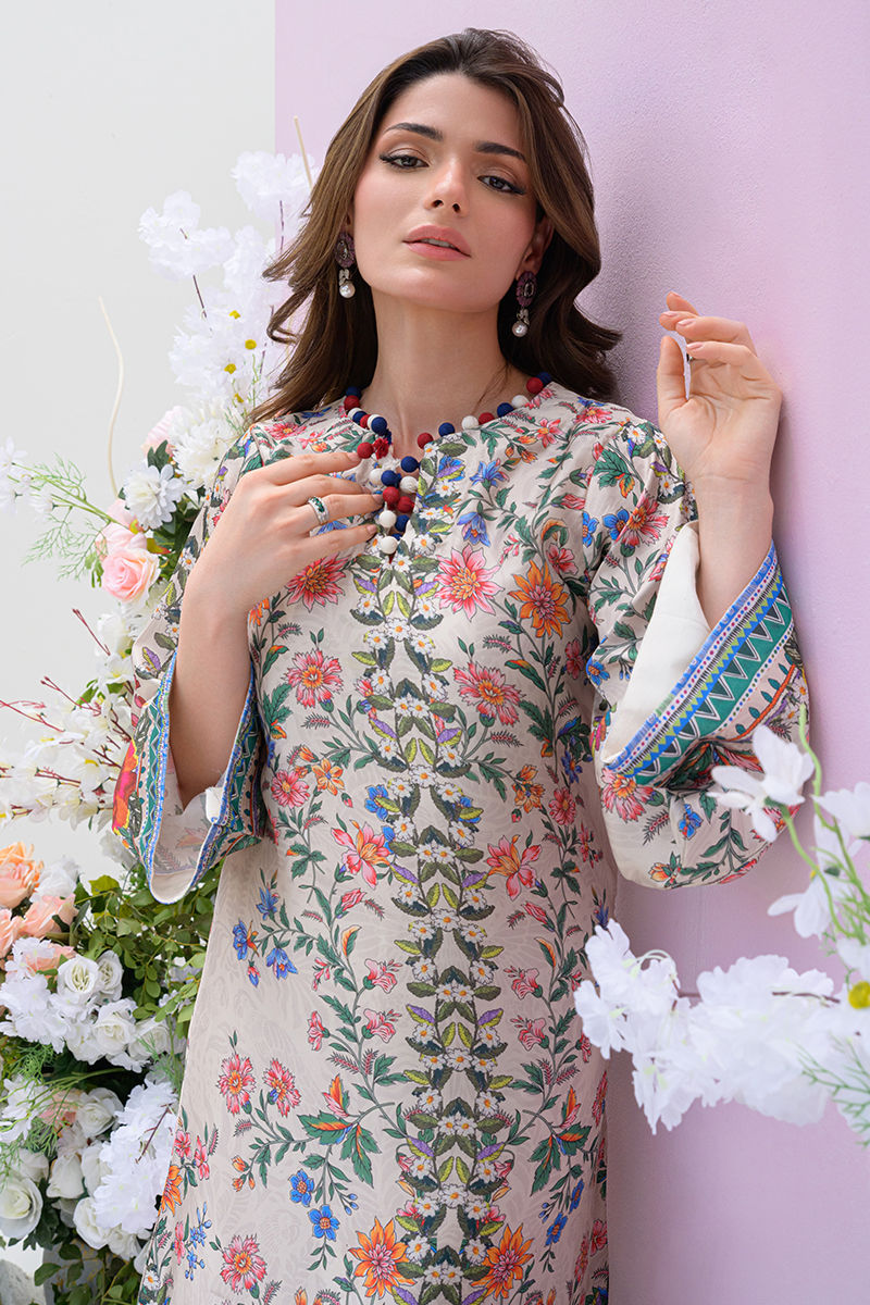 Fatima Khan | Eid Digital Silk Prints | Wildflower - Official Fatima Khan stockist in UK - Sakeena London