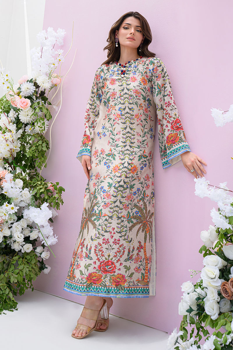 Fatima Khan | Eid Digital Silk Prints | Wildflower - Official Fatima Khan stockist in UK - Sakeena London